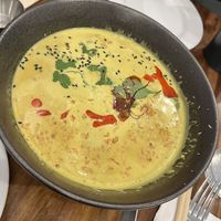 Coconut Curry Soupp  at Beyond Sushi in New York City