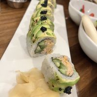 Charred Avocado Maki Roll  at Beyond Sushi in New York City