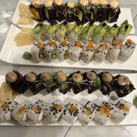Roll assortment   at Beyond Sushi in New York City