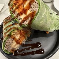 Nutty Butty Wrap  at Beyond Sushi in New York City