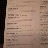  at Beyond Sushi in New York City