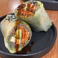 Nutty Buddy Wrap  at Beyond Sushi in New York City