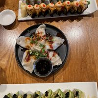  Sushi and dumplings at Beyond Sushi in New York City