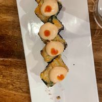 Spicy mango roll  at Beyond Sushi in New York City