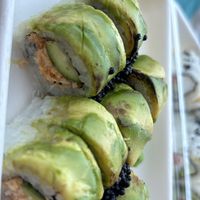 Avocado  tuna rolls  at Beyond Sushi in New York City