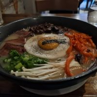 Vegan ramen at Beyond Sushi in New York City