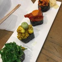 Sushi special at Beyond Sushi in New York City