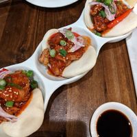 Grilled Chicken Bao ($19) at Beyond Sushi in New York City