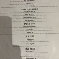   at Beyond Sushi in New York City