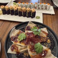 Five Spice Chicken Dumplings  at Beyond Sushi in New York City