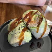 Nutty buddy wrap  at Beyond Sushi in New York City