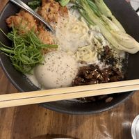 Sesame miso Raman  at Beyond Sushi in New York City