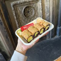 Spicy mang roll  at Beyond Sushi in New York City