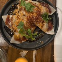 Dumplings  at Beyond Sushi in New York City