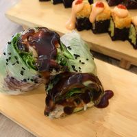 Nutty Buddy was so good! at Beyond Sushi in New York City