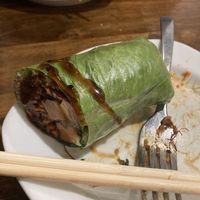 Nutty Buddy Wrap (other half was eaten before remembering to take a photo!)  at Beyond Sushi in New York City