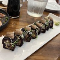Mushroom roll  at Beyond Sushi in New York City