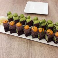 Tasty sushi  at Beyond Sushi in New York City