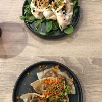 Dumplings  at Beyond Sushi in New York City