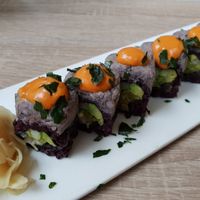 Sushi roll: LA Fiesta at Beyond Sushi in New York City