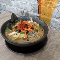 miso soup at Beyond Sushi in New York City