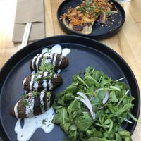 Kefta Kebabs & ‘The Badge’ dumplings at Beyond Sushi in New York City