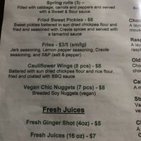 Sides  at Govinda's Cafe in Atlanta