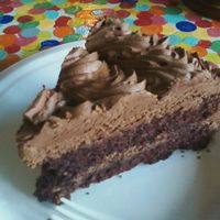 Chocolate Cake! at Govinda's Cafe in Atlanta