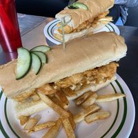 Shrimp Pho Boy  at Govinda's Cafe in Atlanta