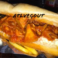 Bbq sub at Govinda's Cafe in Atlanta