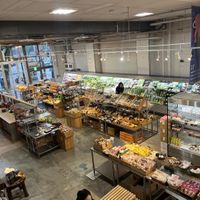 Lots of fresh food availablee  at Kitsch et Bio in Nagoya