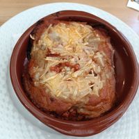 Lasagna at Estacion Quimera in Malaga