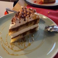 Tiramisú super rico  at Estacion Quimera in Malaga