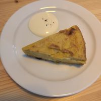 Torta de patata at Estacion Quimera in Malaga