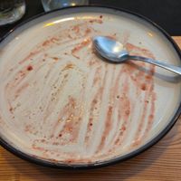 Sorry cheezecake cake so good at Estacion Quimera in Malaga