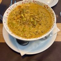 Lentil curry   at Estacion Quimera in Malaga