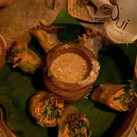 Fresh rolls at Mezzanine in Tulum