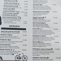 Menu 2 at Ikaro Cafe in Santa Marta