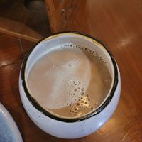 weird tasting chai latte at Ikaro Cafe in Santa Marta