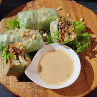 Rollos Vietnamitas at Ikaro Cafe in Santa Marta