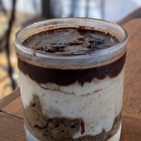 Tiramisu (4,5 out of 5) - very filling 💰15k at Ikaro Cafe in Santa Marta
