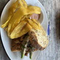 Bombay sandwich   at Ikaro Cafe in Santa Marta