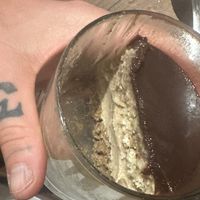 Layers of tiramisu  at Ikaro Cafe in Santa Marta