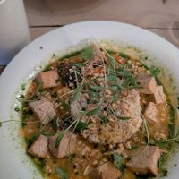 Veggie curry at Kafe Botanika in San Sebastian