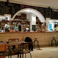 inside bar at Kafe Botanika in San Sebastian