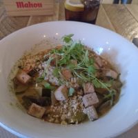 Vegan curry at Kafe Botanika in San Sebastian