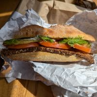 Vegan sandwich at Whole Foods Market in Oakville