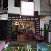 outside at Flor de Loto in Cali