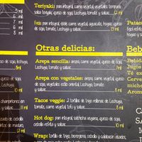 Menu second 1/3th, March 2020 at Flor de Loto in Cali