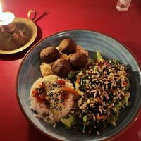 Falafel Bowl  at Babaghanoush in Pristina